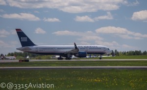 US Airways Flight 799 Departing Bangor.